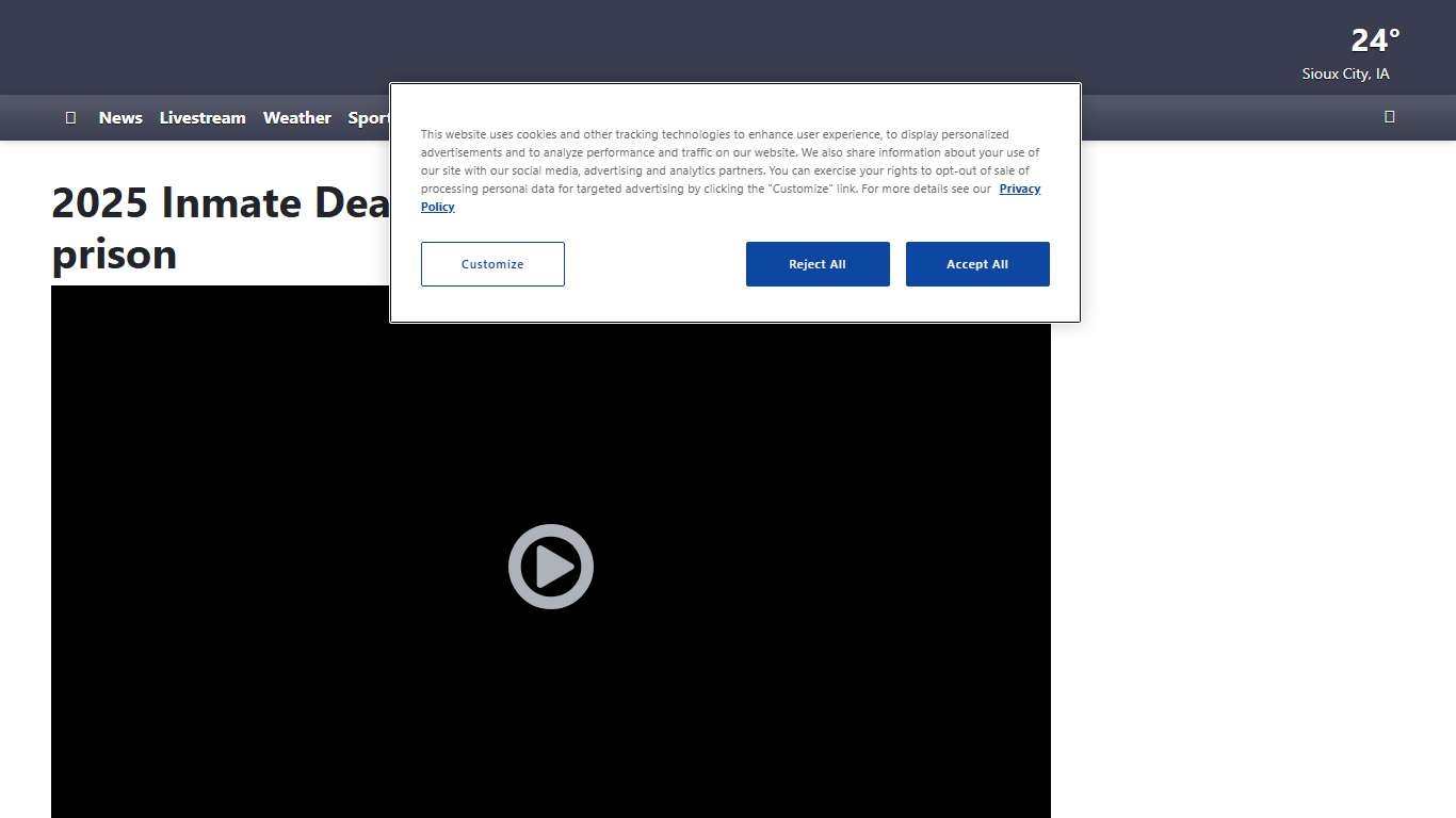 2025 Inmate Death: 11 charged, inside and out of prison